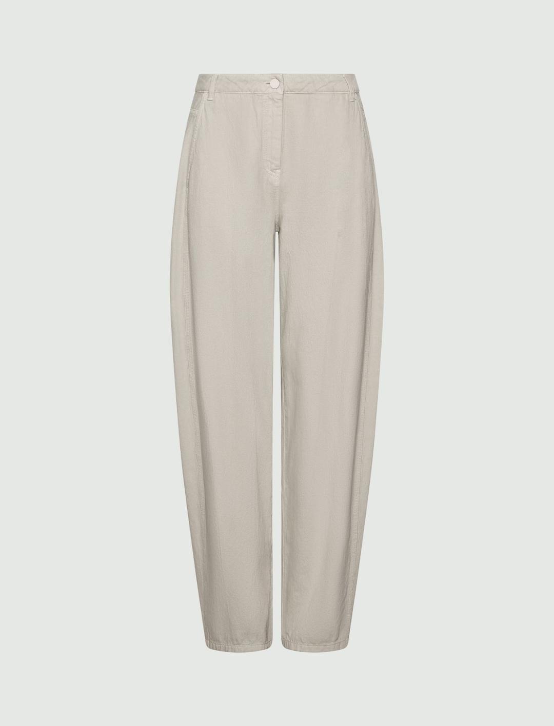 Pantalone barrel in cotone | Marella Pantalone barrel in cotone - 1 | Marella