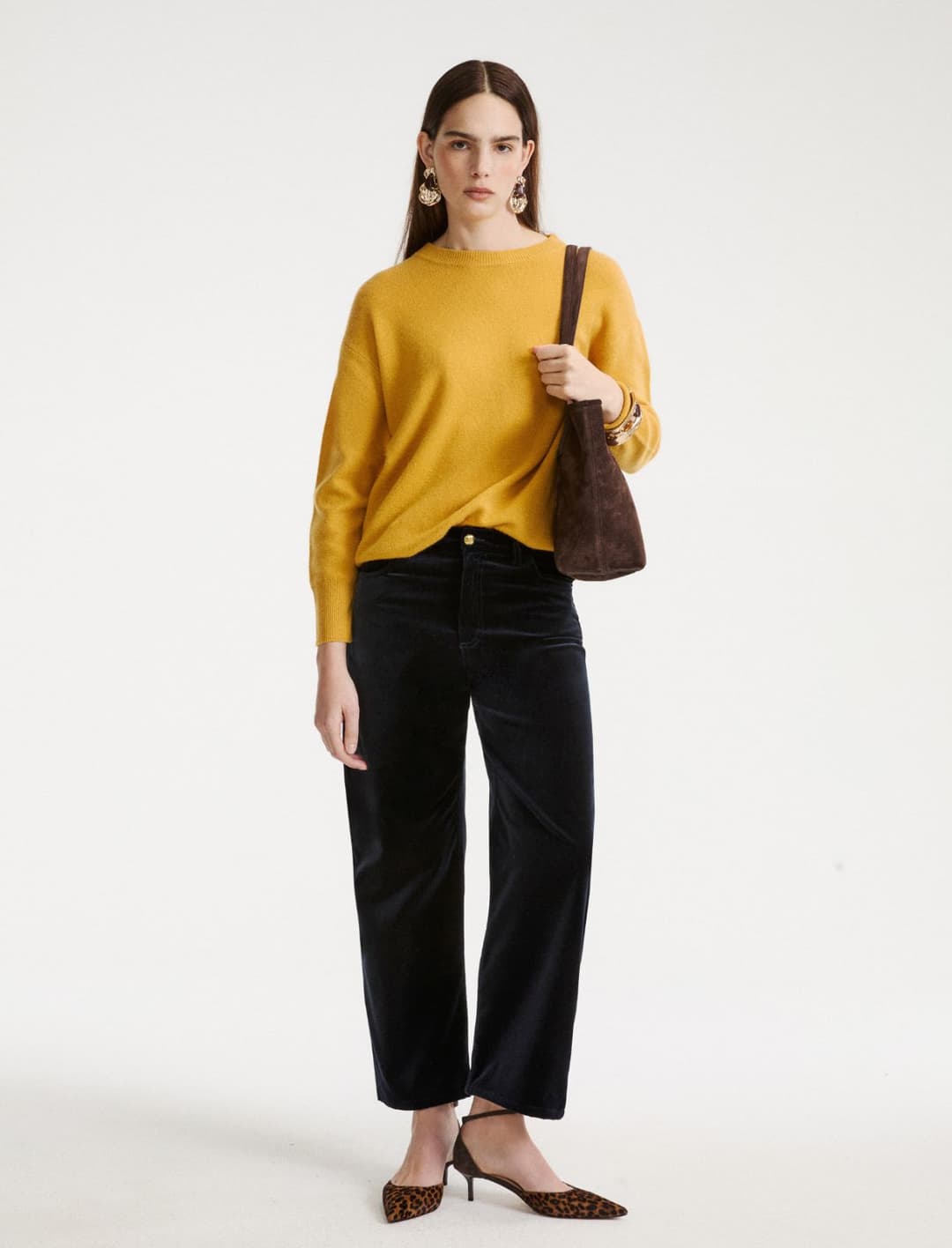 Pantalone 5 tasche in velluto stretch | Marella Pantalone 5 tasche in velluto stretch - 2 | Marella