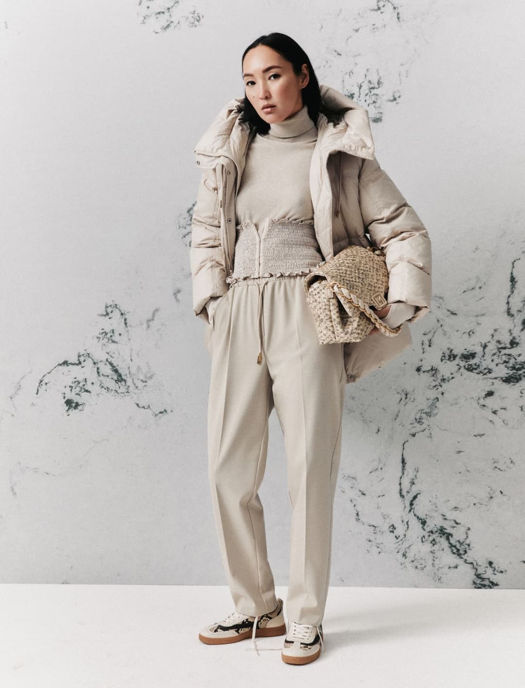 Jogger stretch in misto viscosa | Marella Jogger stretch in misto viscosa - 2 | Marella