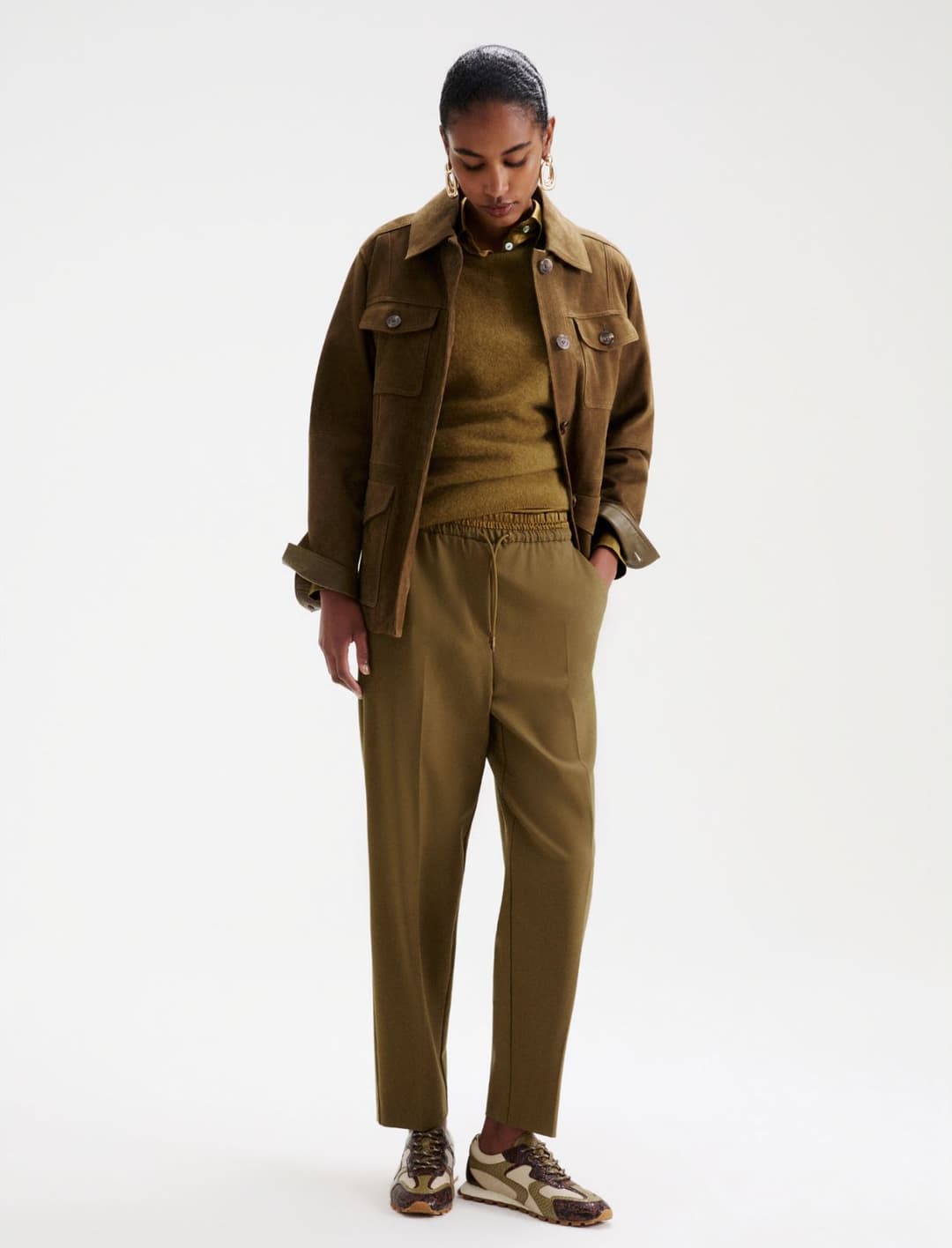 Jogger stretch in misto viscosa | Marella Jogger stretch in misto viscosa - 2 | Marella