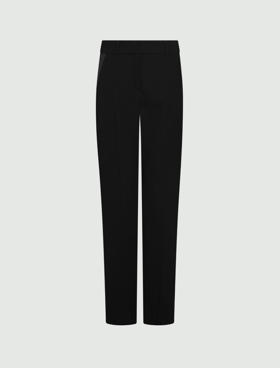 Pantalone dritto in envers satin | Marella Pantalone dritto in envers satin - 1 | Marella