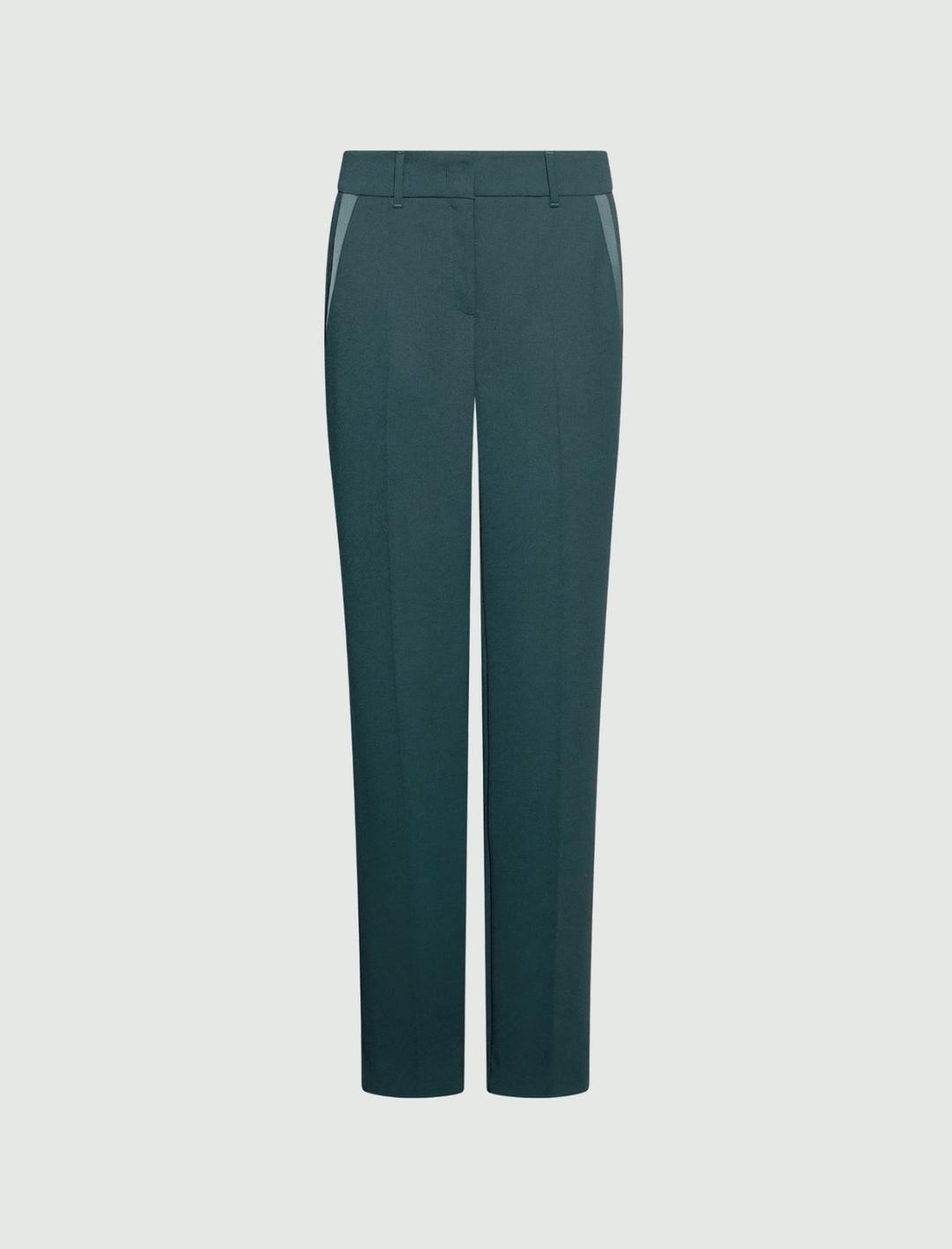 Pantalone dritto in envers satin | Marella Pantalone dritto in envers satin - 1 | Marella