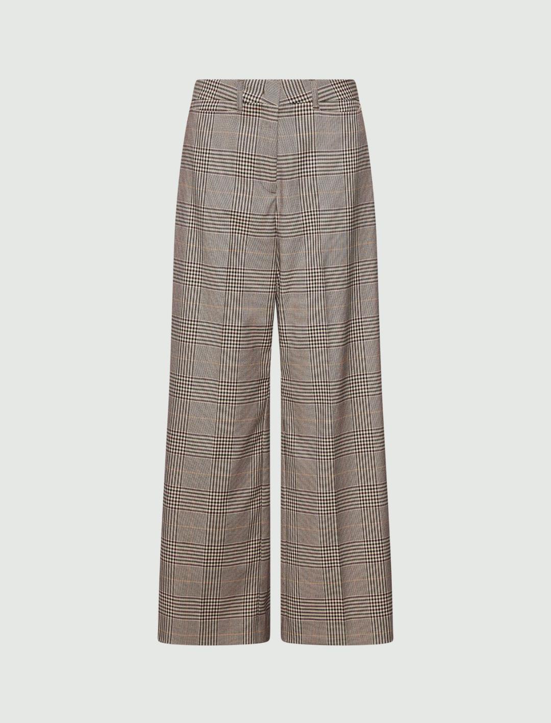Pantalone in misto viscosa Principe di Galles | Marella Pantalone in misto viscosa Principe di Galles - 1 | Marella