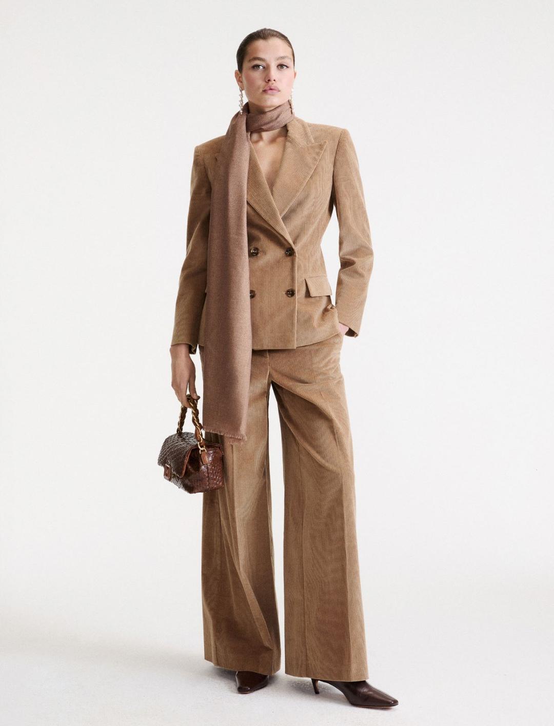 Pantalone wide leg in velluto | Marella Pantalone wide leg in velluto - 2 | Marella