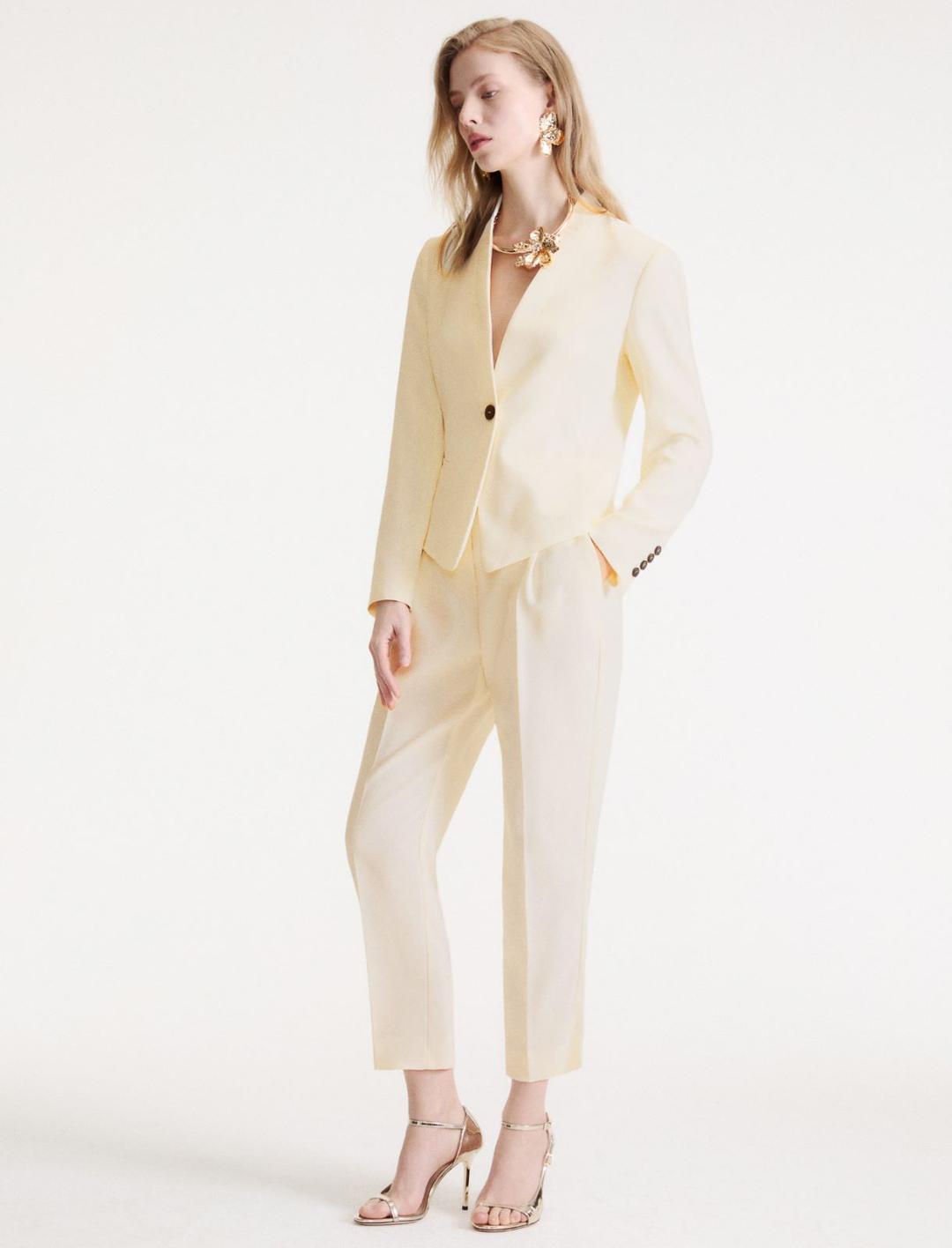 Pantalone chino in envers satin | Marella Pantalone chino in envers satin - 2 | Marella