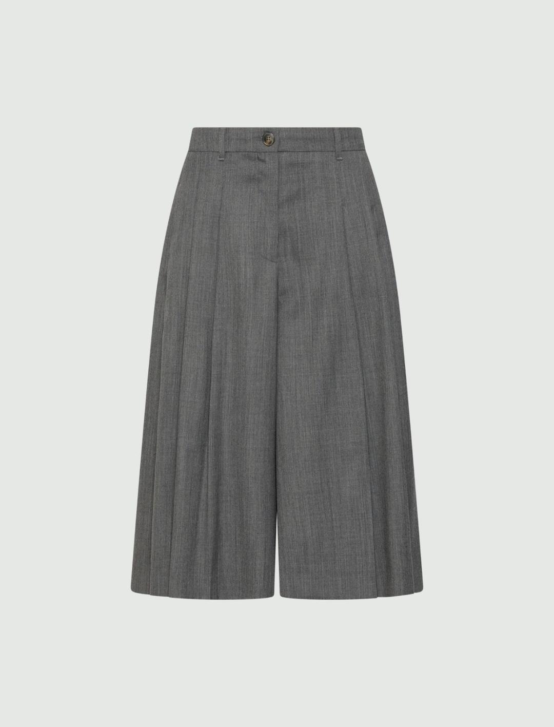 Pantalone culotte in gabardina | Marella Pantalone culotte in gabardina - 1 | Marella