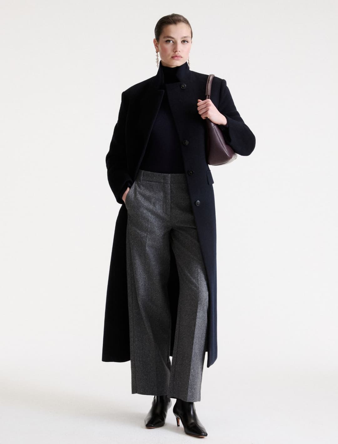 Pantalone in tweed di lana e seta | Marella Pantalone in tweed di lana e seta - 2 | Marella