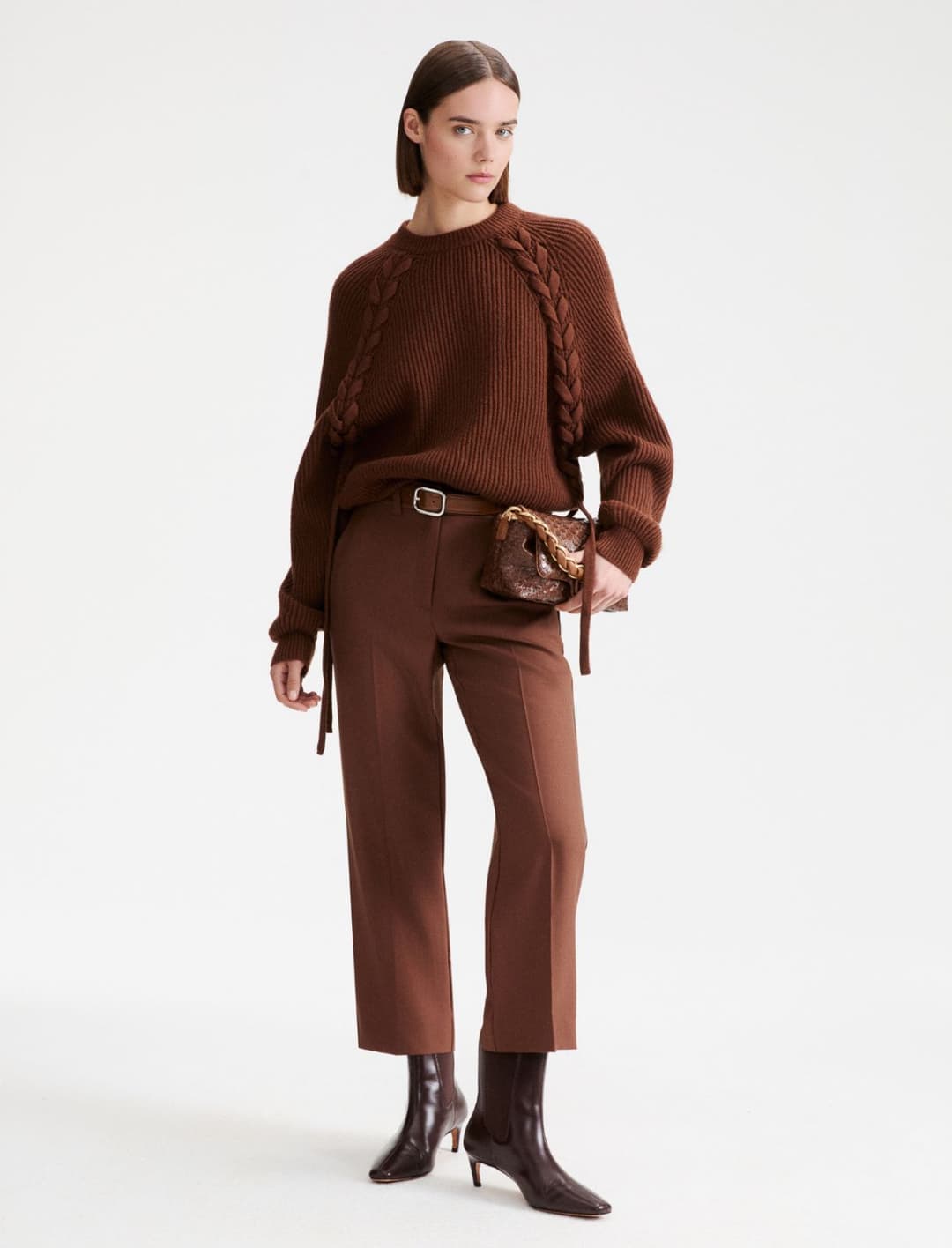 Pantalone slim in gabardina | Marella Pantalone slim in gabardina - 2 | Marella