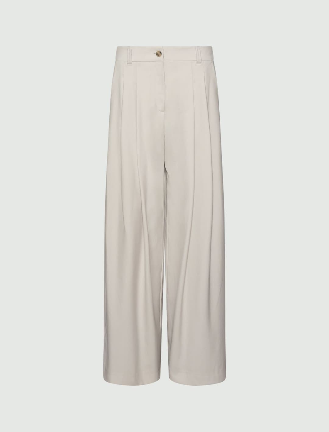 Pantalone ampio in gabardina | Marella Pantalone ampio in gabardina - 1 | Marella