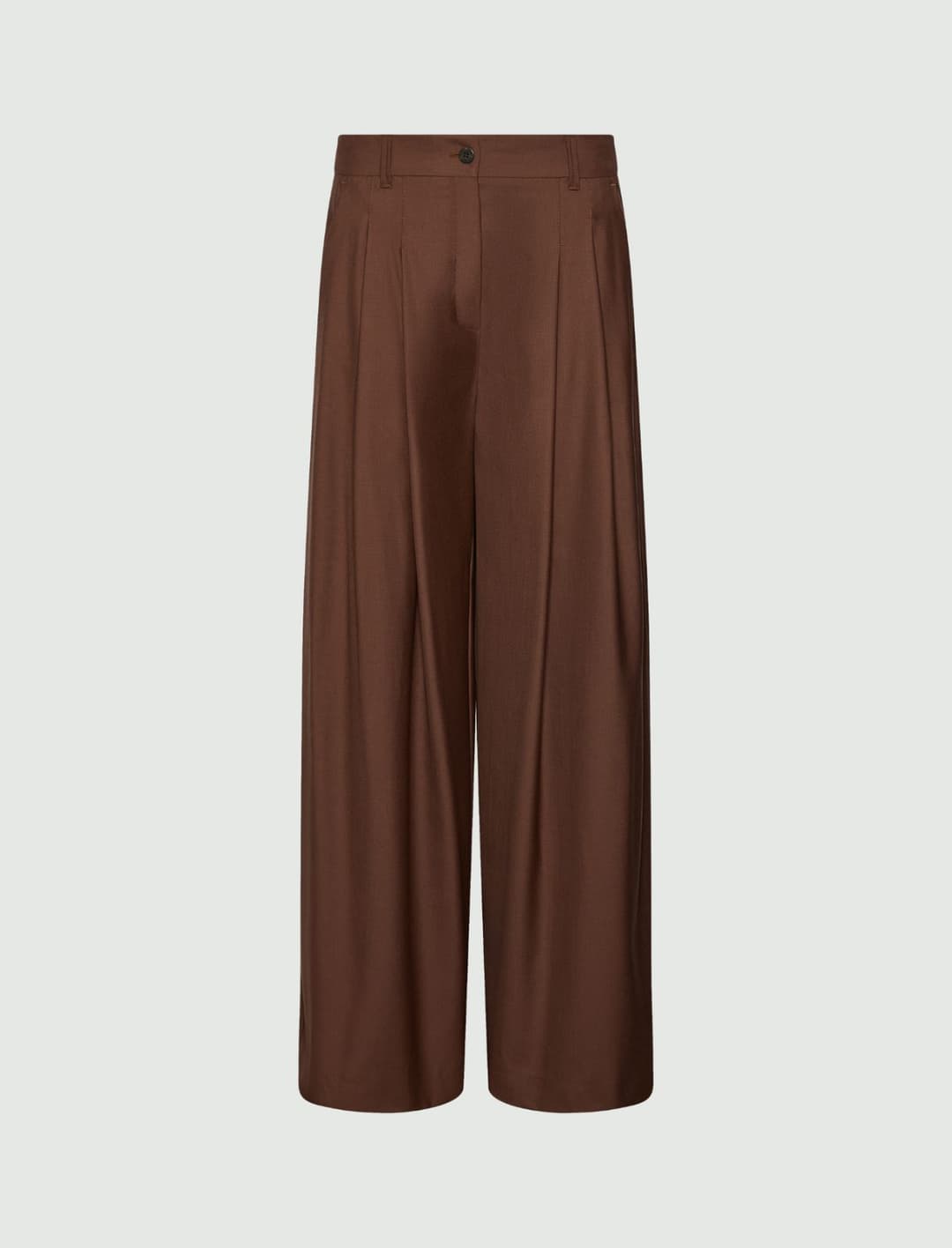 Pantalone ampio in gabardina | Marella Pantalone ampio in gabardina - 1 | Marella