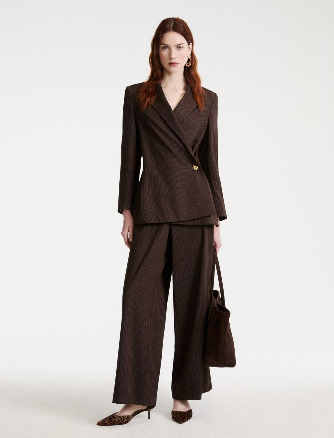 Pantalone ampio in saglia fluida | Marella Pantalone ampio in saglia fluida - 2 | Marella