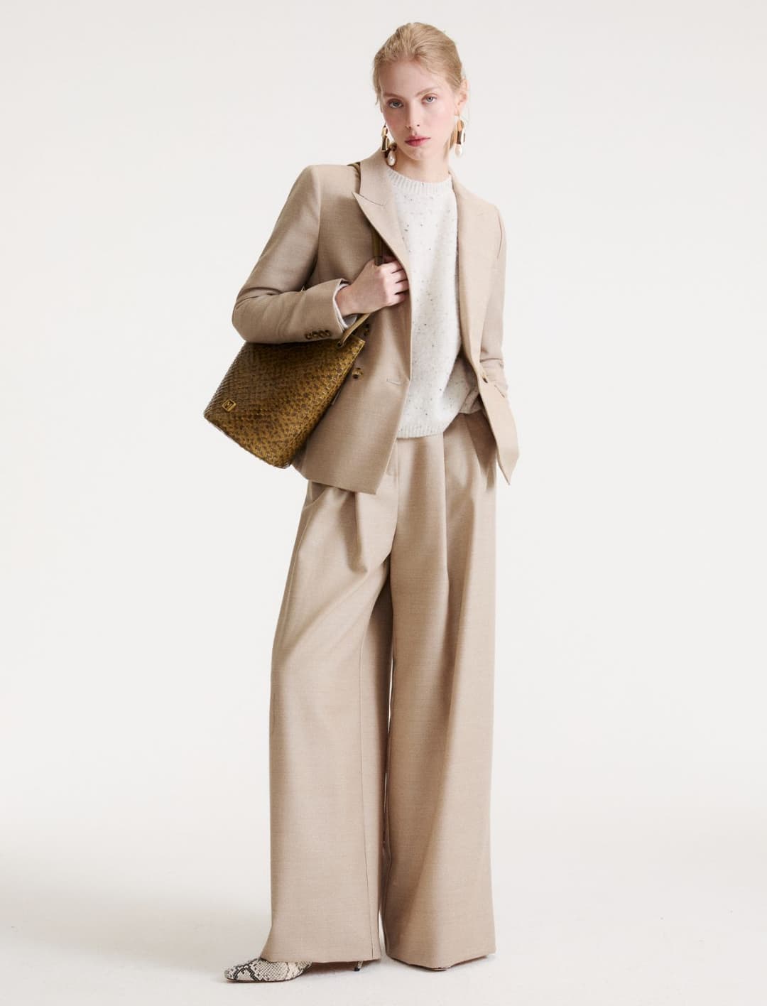 Pantalone wide leg in lana leggera | Marella Pantalone wide leg in lana leggera - 2 | Marella
