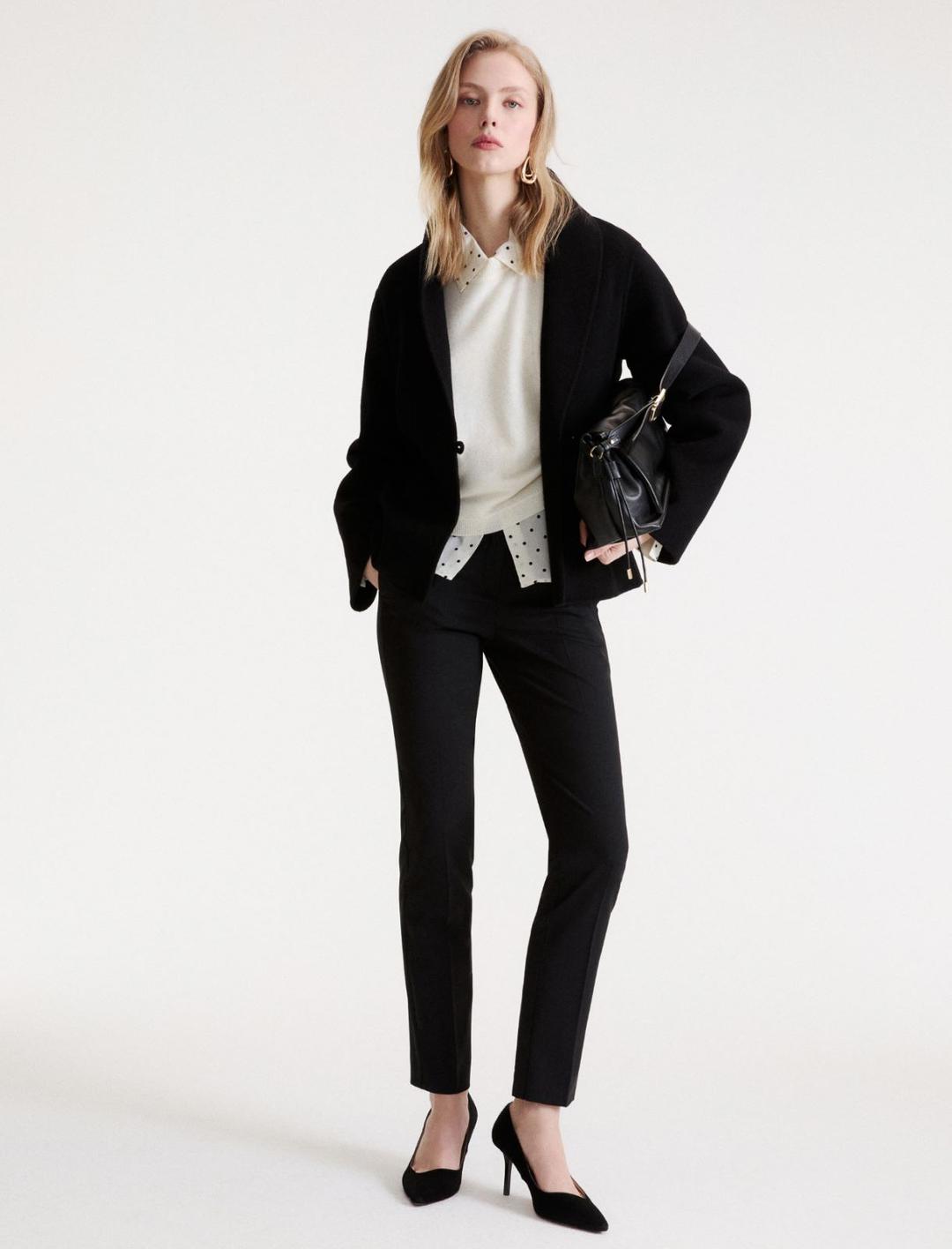 Pantalone a sigaretta stretch | Marella Pantalone a sigaretta stretch - 2 | Marella