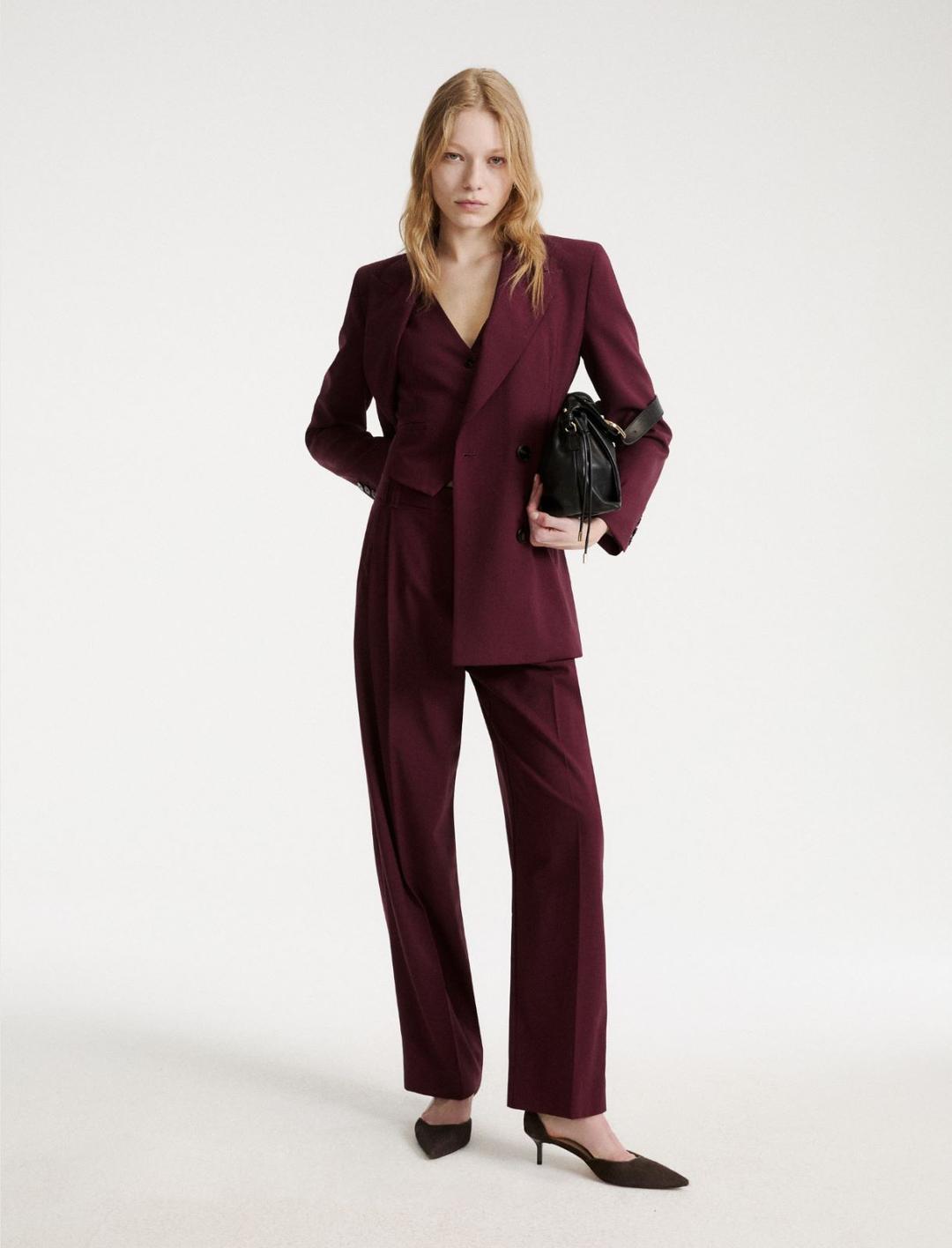 Pantalone carrot in lana stretch | Marella Pantalone carrot in lana stretch - 2 | Marella