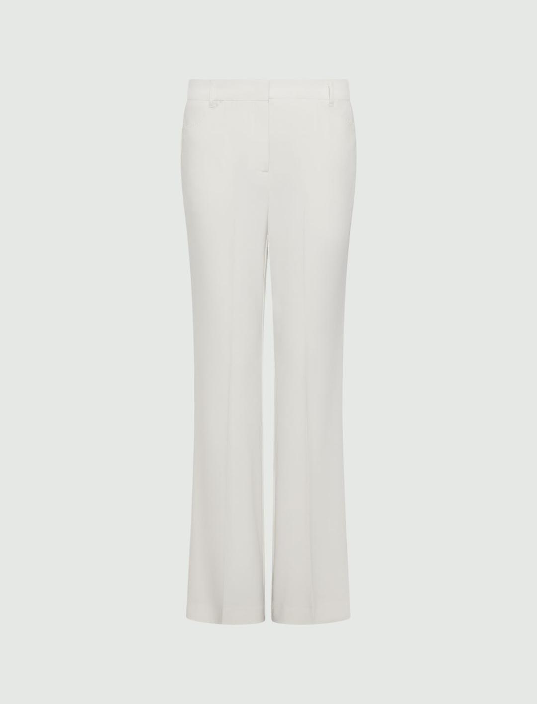 Pantalone mini flare in enver satin | Marella Pantalone mini flare in enver satin - 1 | Marella