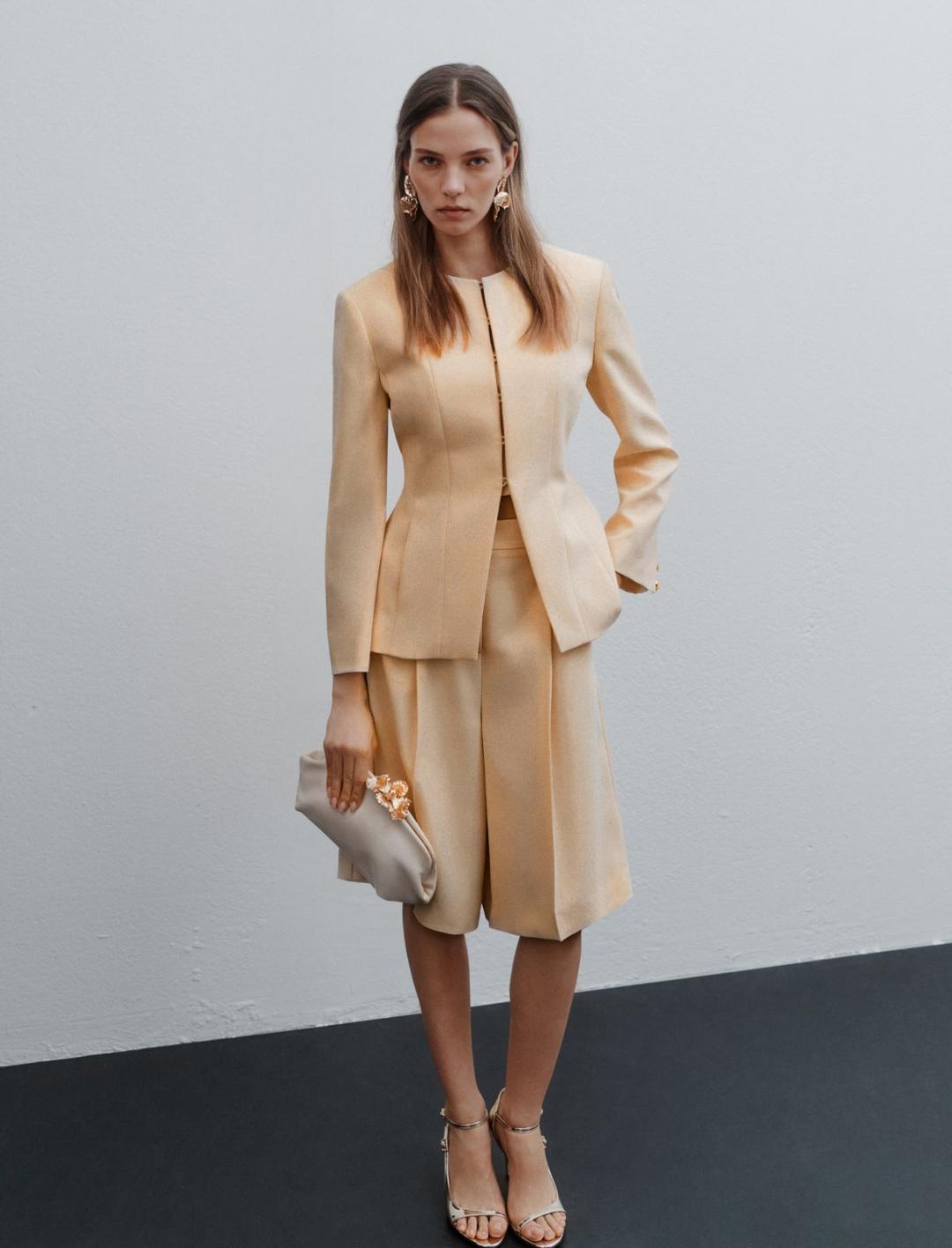 Bermuda in envers satin | Marella Bermuda in envers satin - 2 | Marella
