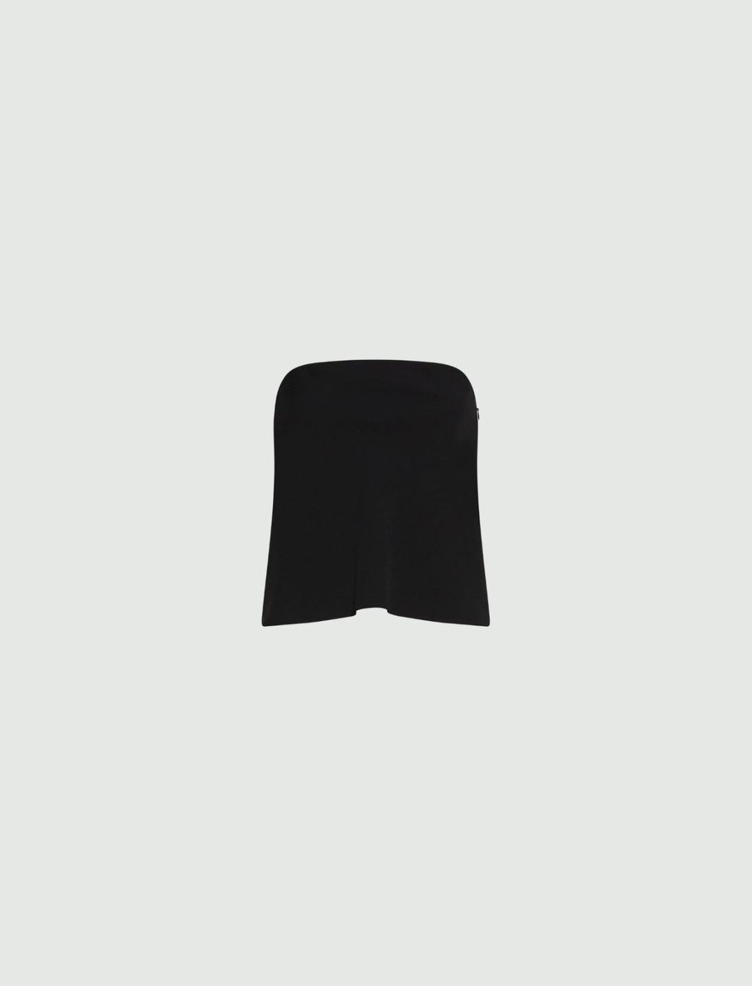 Top bustier in envers satin | Marella Top bustier in envers satin - 1 | Marella