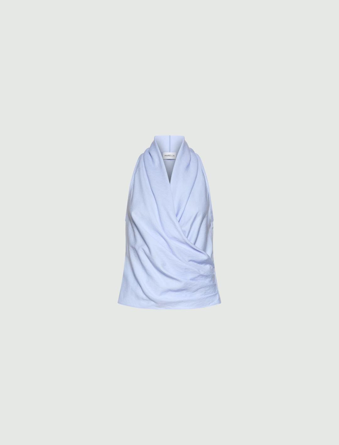 Top incrociato e drappeggiato | Marella Top incrociato e drappeggiato - 1 | Marella