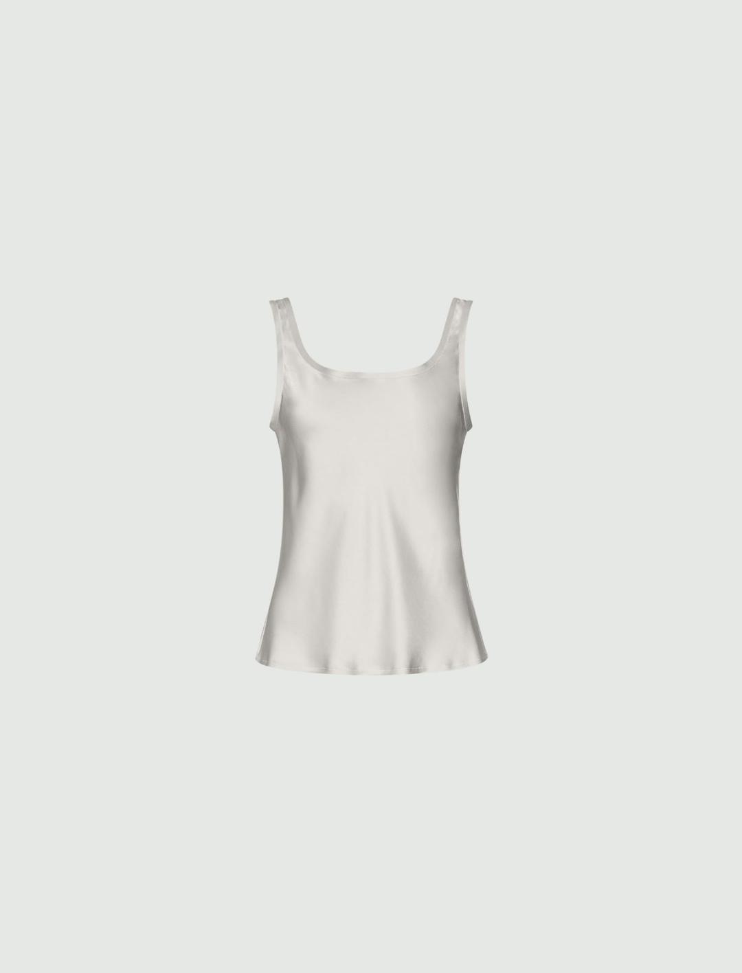 Top aderente in raso | Marella Top aderente in raso - 1 | Marella