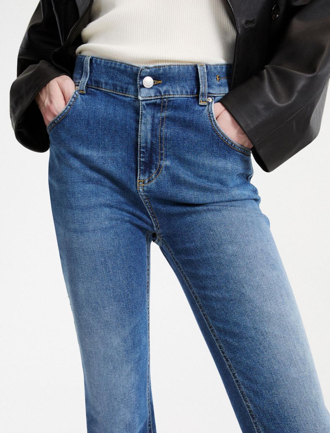 Jeans bootcut in denim stretch | Marella Jeans bootcut in denim stretch - 2 | Marella