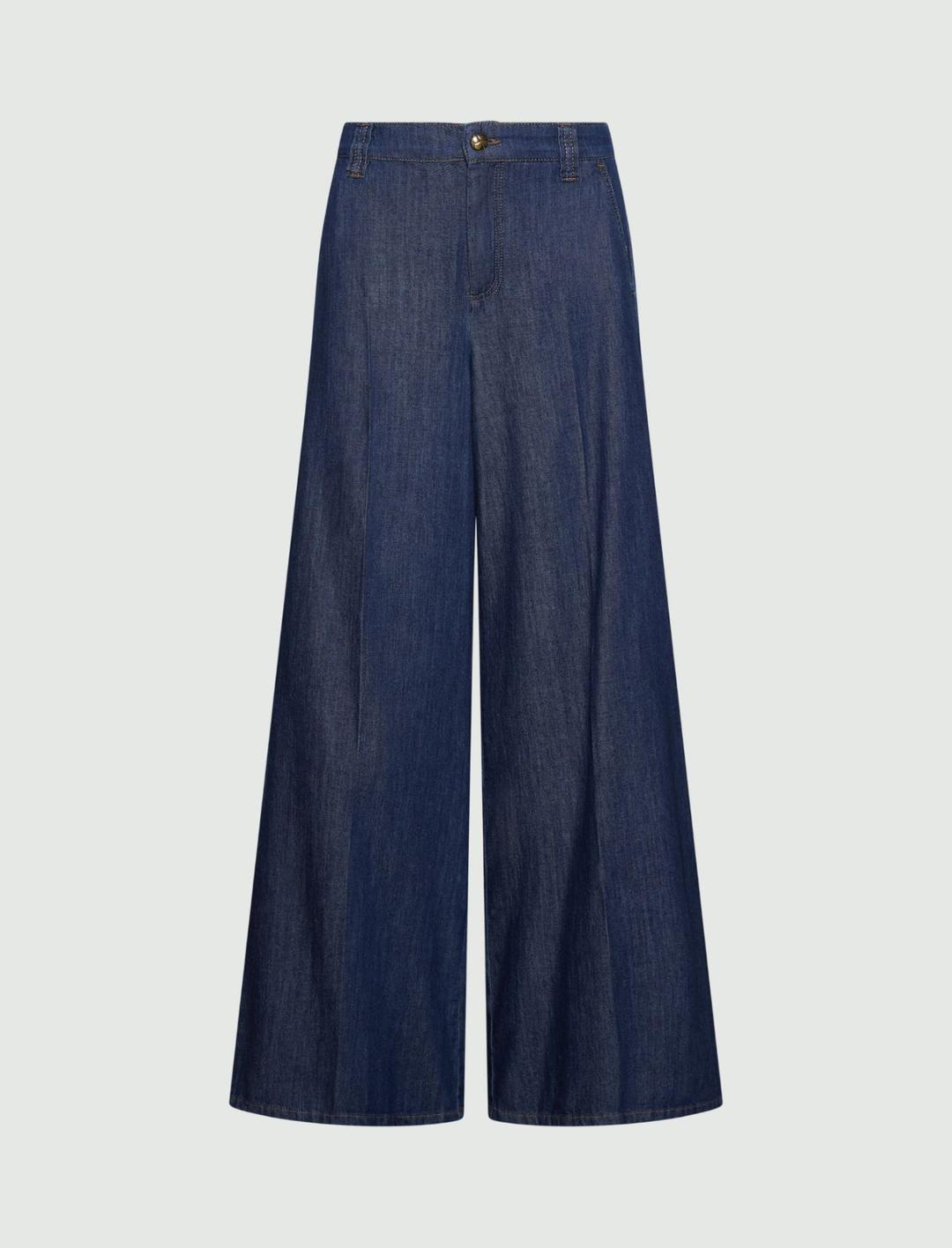 Jeans a palazzo in denim fluido | Marella Jeans a palazzo in denim fluido - 1 | Marella