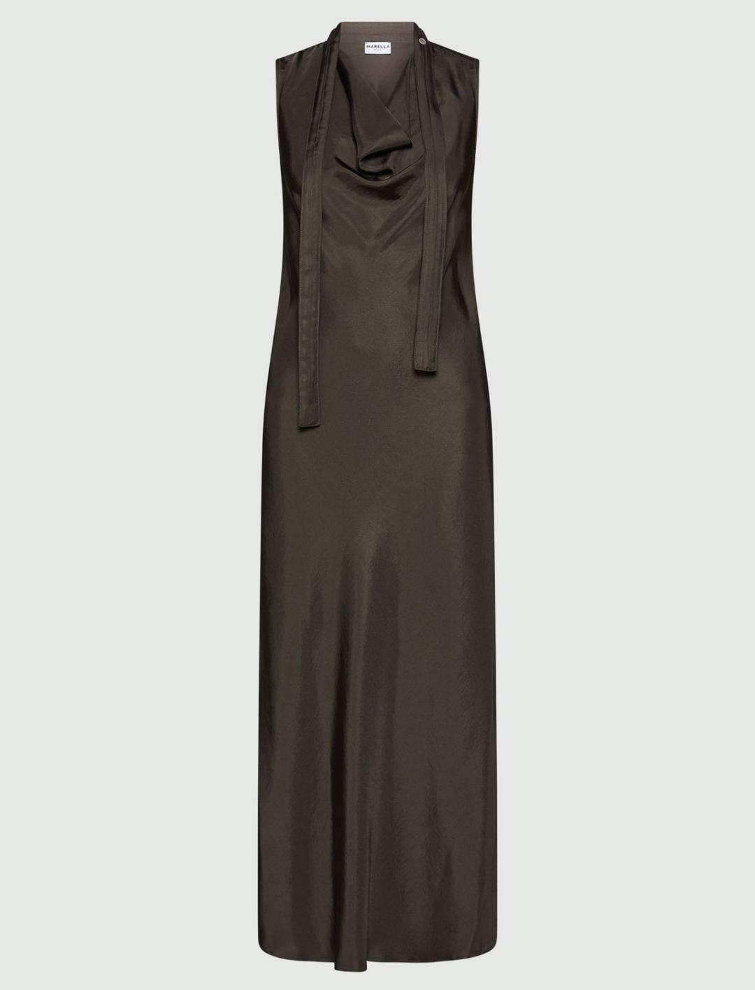 Abito smanicato in twill | Marella Abito smanicato in twill - 1 | Marella