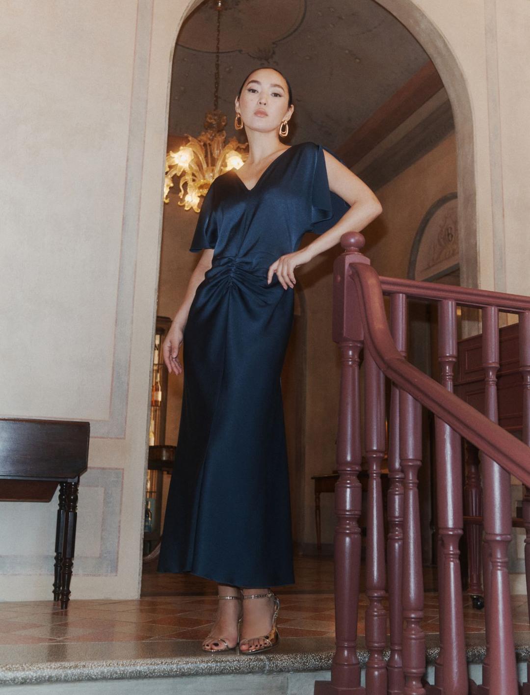 Abito in satin leggero | Marella Abito in satin leggero - 2 | Marella