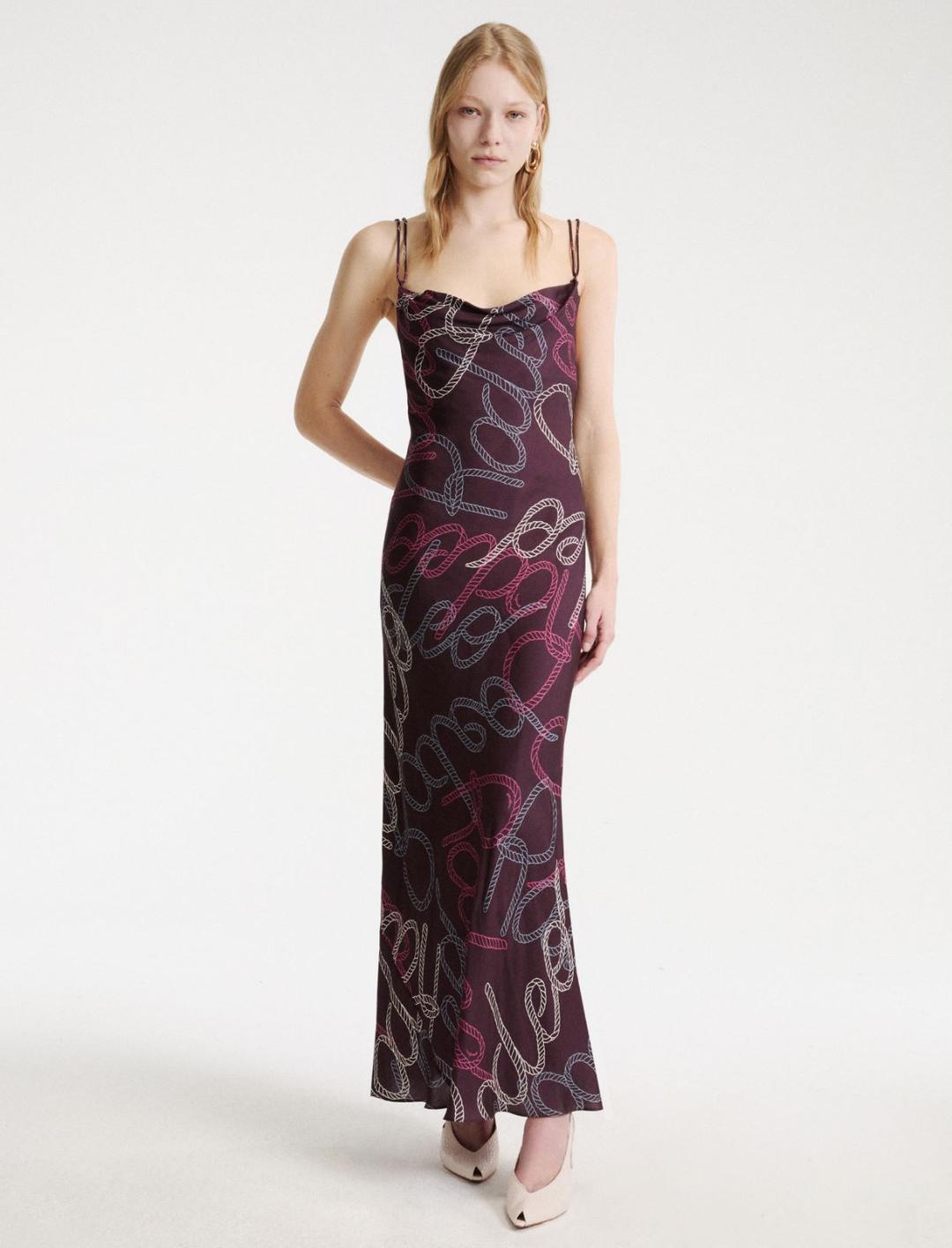 Slip dress in twill | Marella Slip dress in twill - 2 | Marella