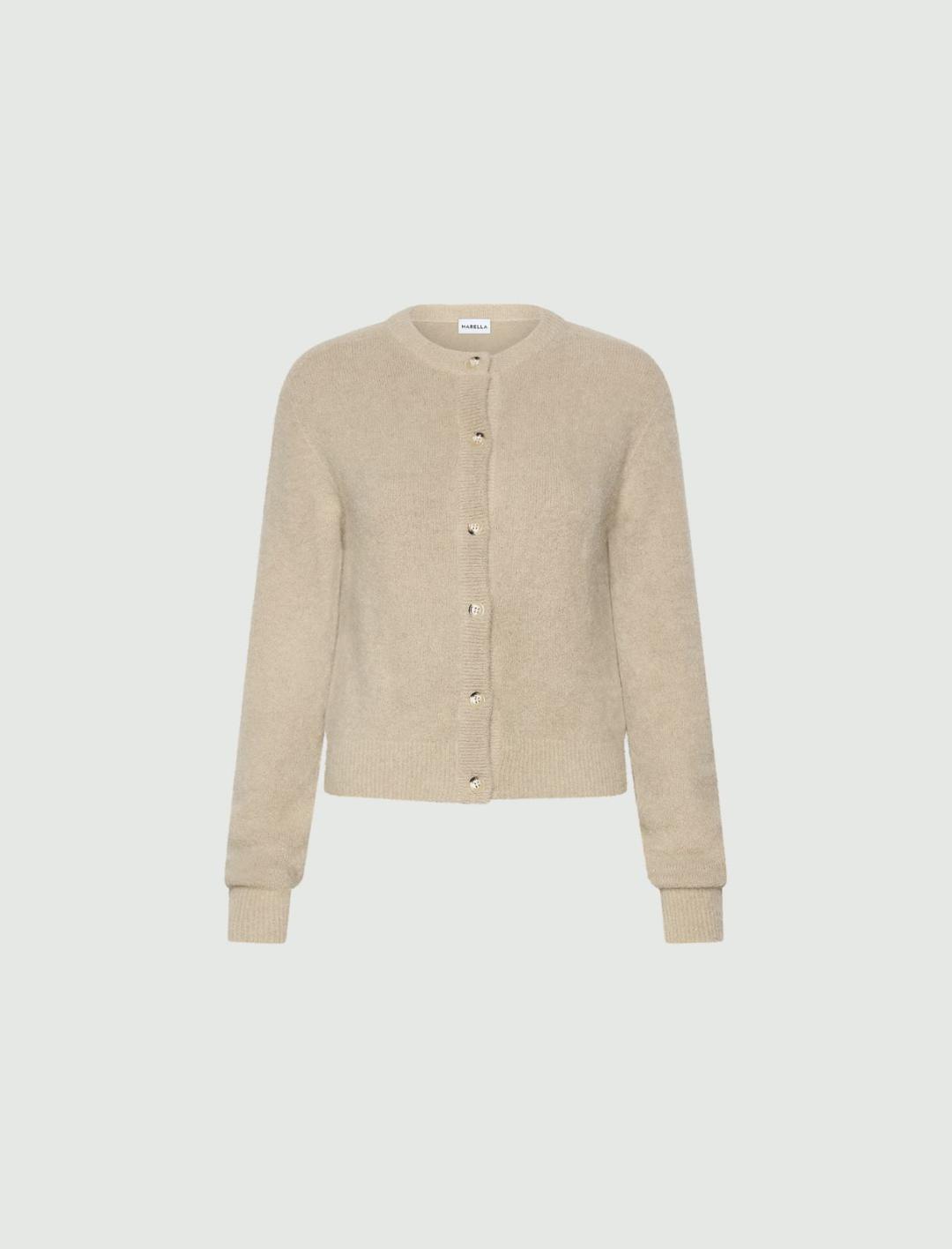 Cardigan in alpaca | Marella Cardigan in alpaca - 1 | Marella