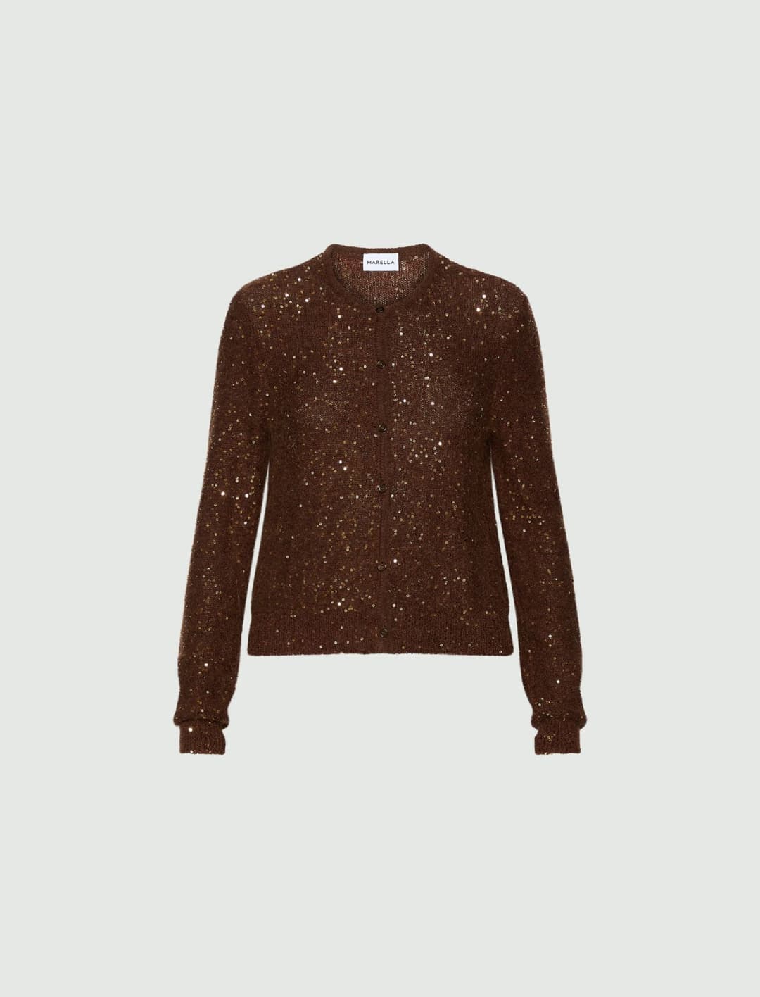 Cardigan in alpaca con paillette | Marella Cardigan in alpaca con paillette - 1 | Marella