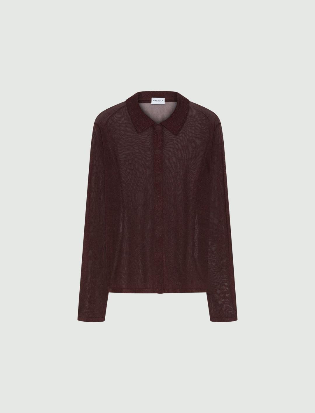 Camicia in viscosa e lurex | Marella Camicia in viscosa e lurex - 1 | Marella