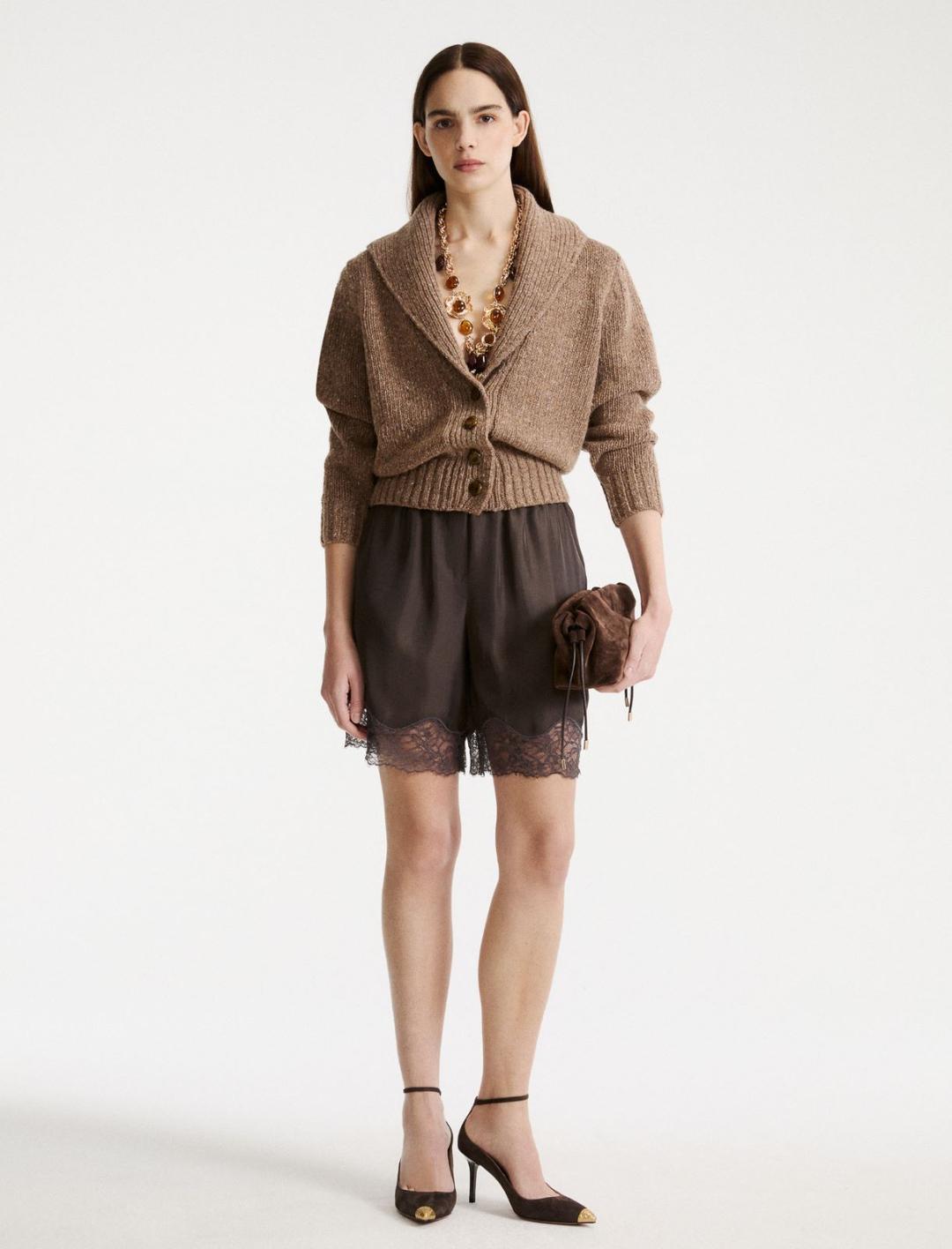 Cardigan in filato bottonato | Marella Cardigan in filato bottonato - 2 | Marella