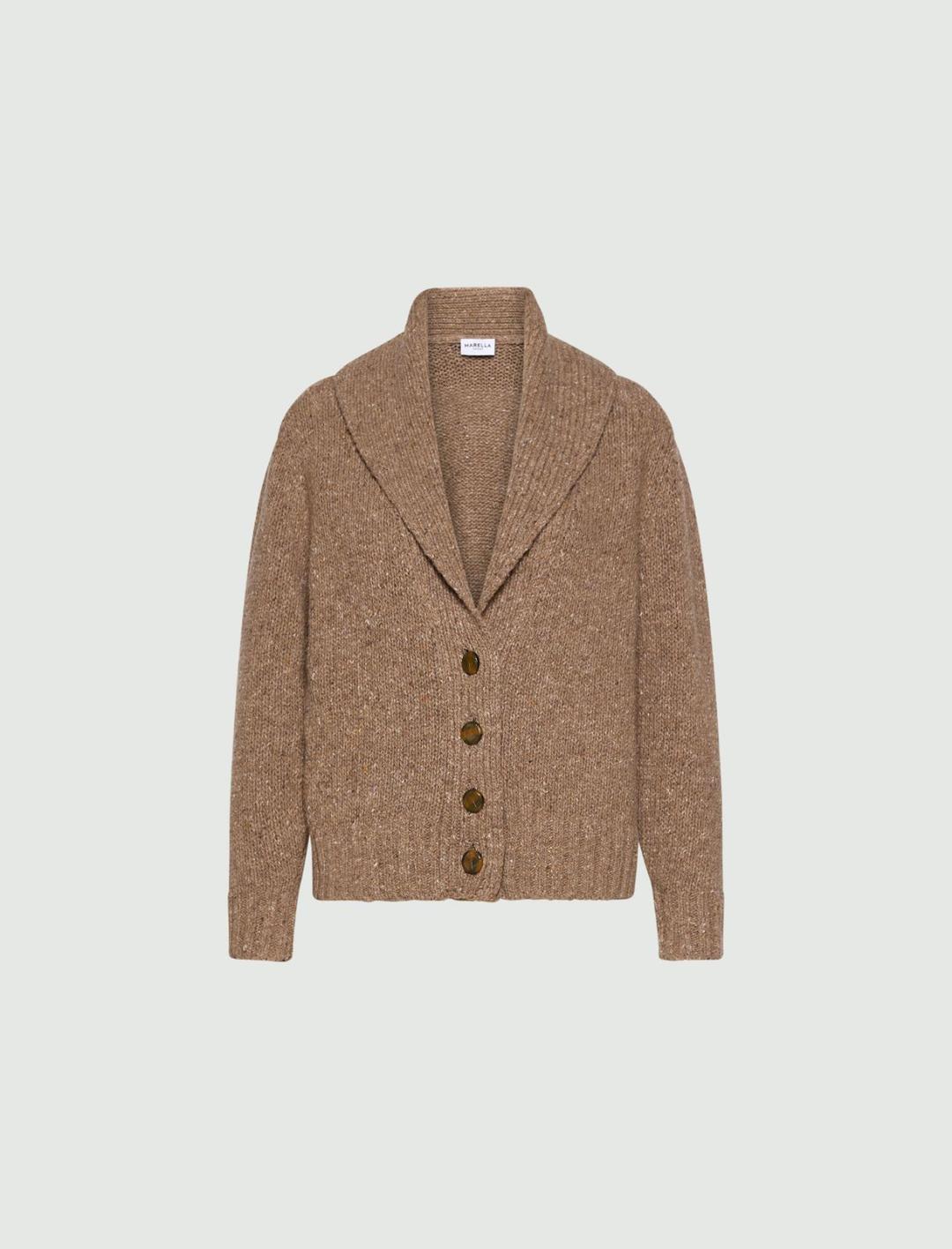 Cardigan in filato bottonato | Marella Cardigan in filato bottonato - 1 | Marella