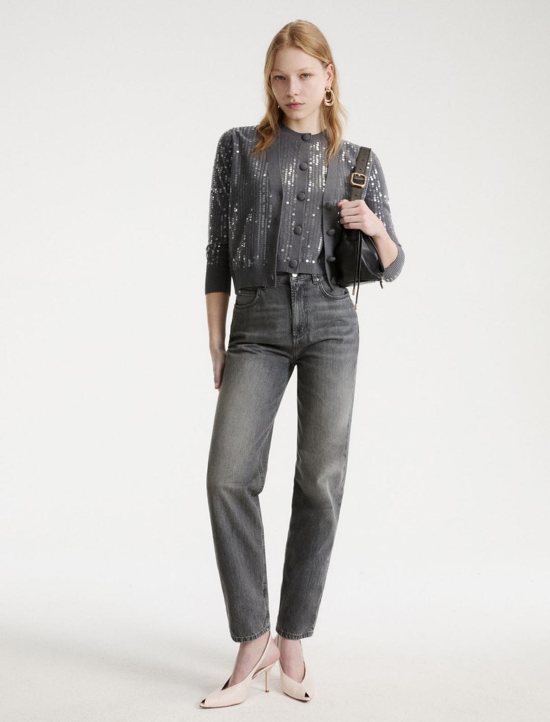 Gilet in maglia bouclé con paillette | Marella Gilet in maglia bouclé con paillette - 2 | Marella