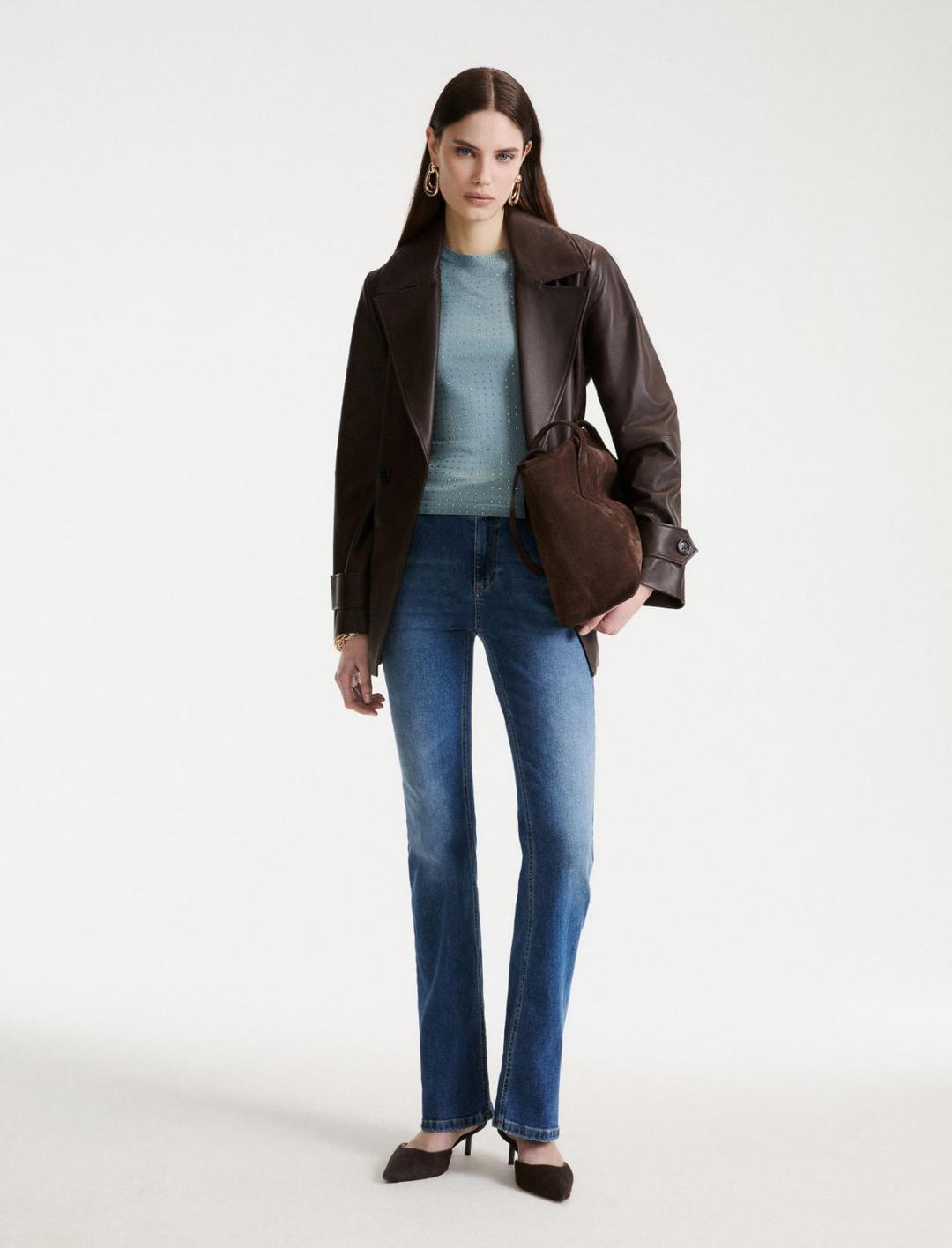 T-shirt in maglia con cristalli | Marella T-shirt in maglia con cristalli - 2 | Marella