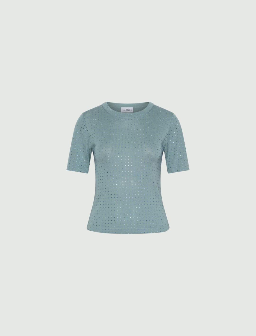 T-shirt in maglia con cristalli | Marella T-shirt in maglia con cristalli - 1 | Marella