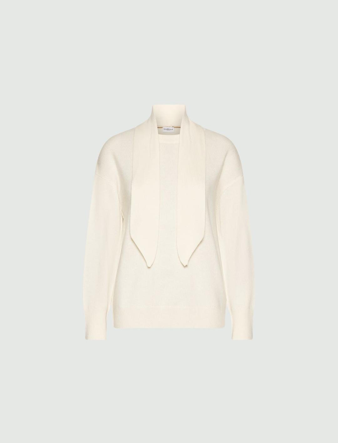 Maglia girocollo in cashmere e lana | Marella Maglia girocollo in cashmere e lana - 1 | Marella