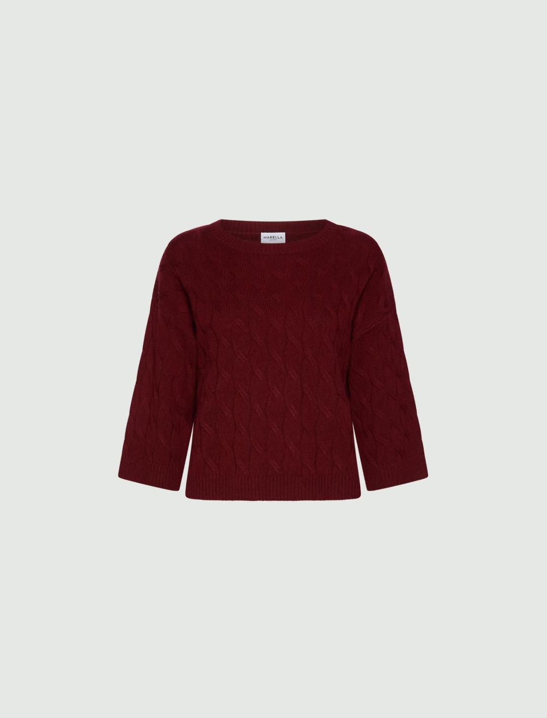Maglia a trecce in cashmere e lana | Marella Maglia a trecce in cashmere e lana - 1 | Marella