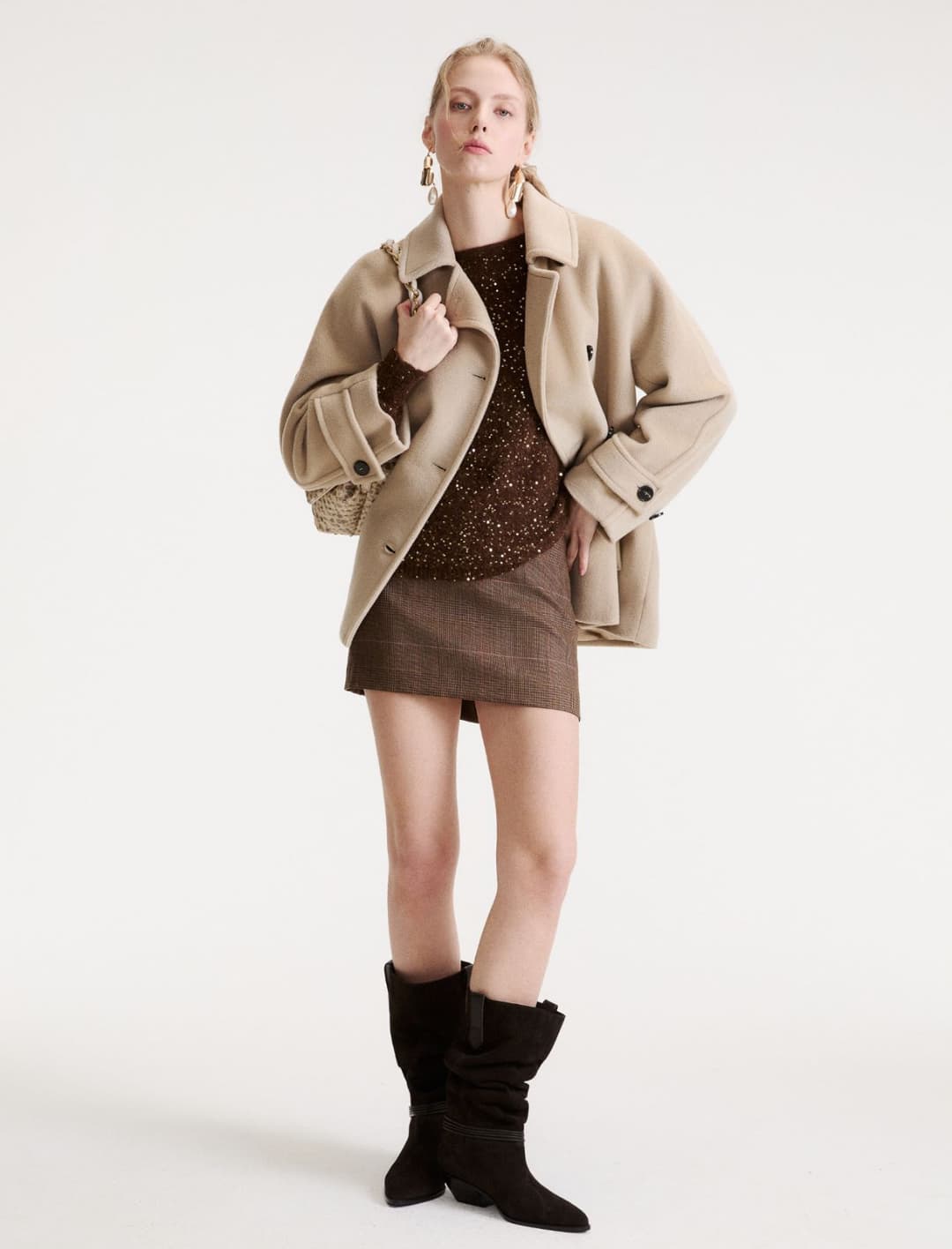 Maglia in alpaca con paillette | Marella Maglia in alpaca con paillette - 2 | Marella