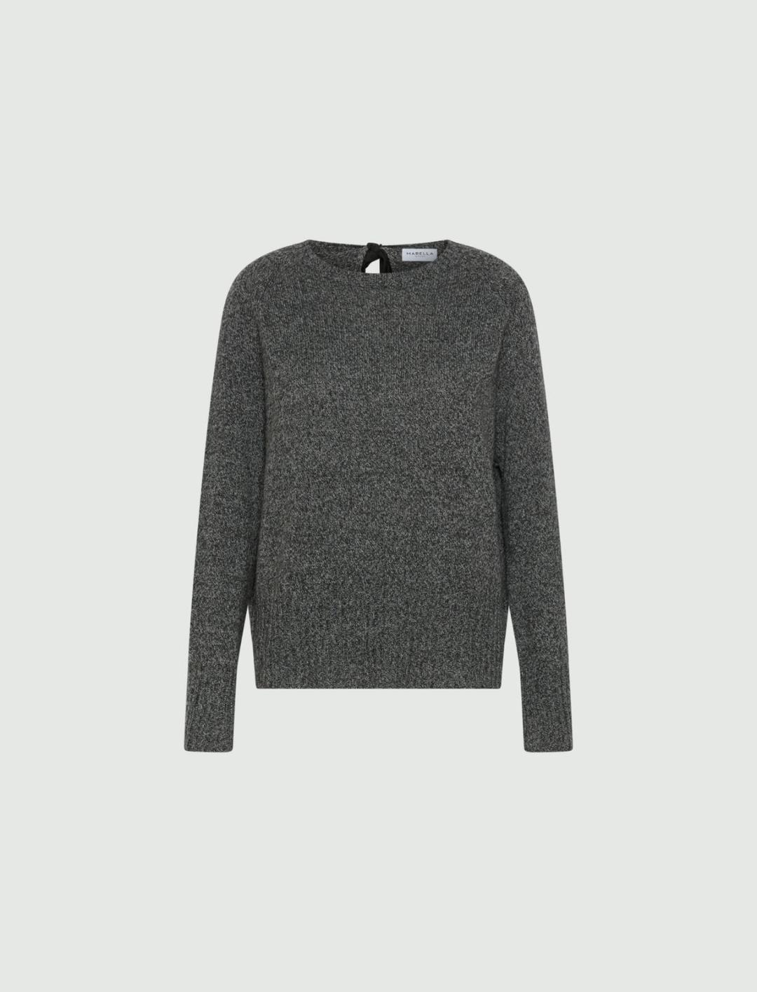 Maglia morbida in cashmere e lana con fusciacca in seta | Marella Maglia morbida in cashmere e lana con fusciacca in seta - 1 | Marella