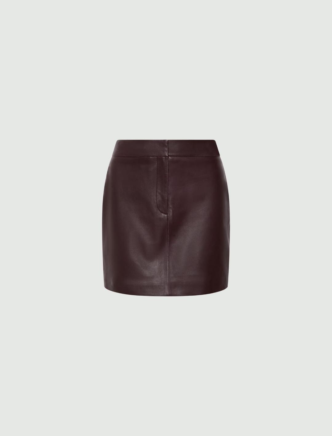 Minigonna in pelle | Marella Minigonna in pelle - 1 | Marella