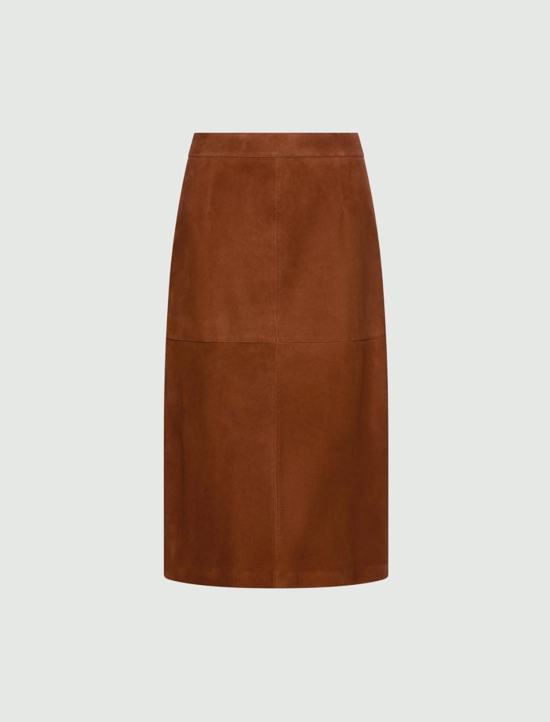 Gonna a tubino in suede | Marella Gonna a tubino in suede - 1 | Marella