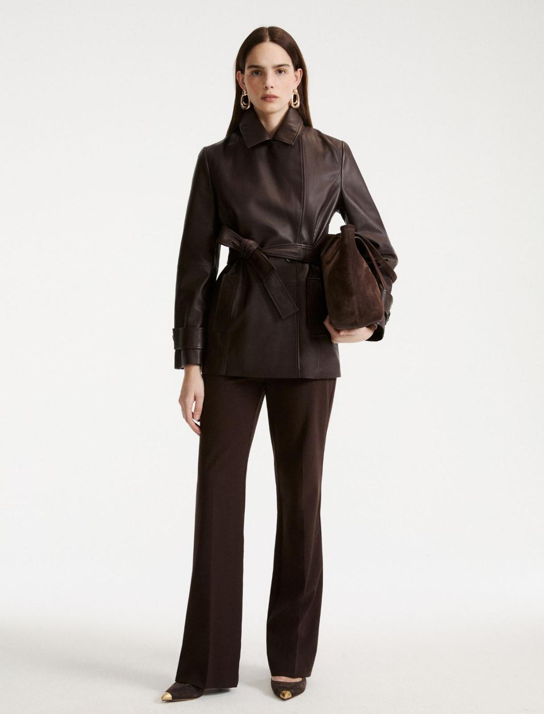 Trench in nappa | Marella Trench in nappa - 2 | Marella