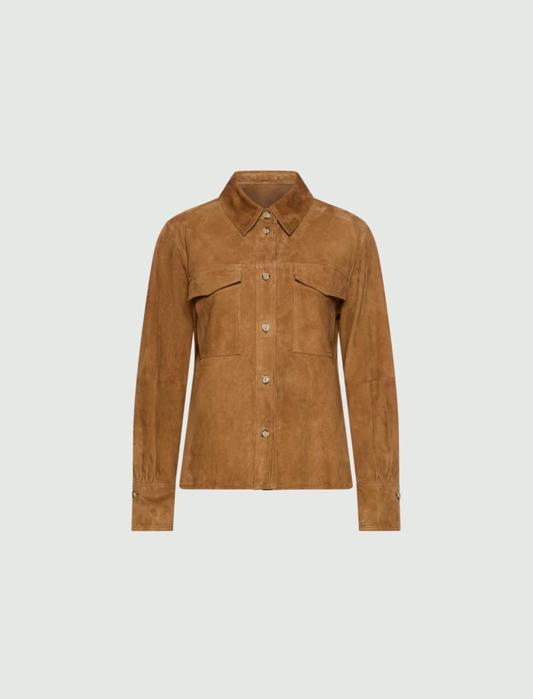 Camicia in suede | Marella Camicia in suede - 1 | Marella