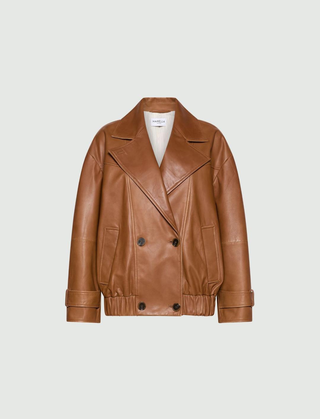 Caban in pelle | Marella Caban in pelle - 1 | Marella