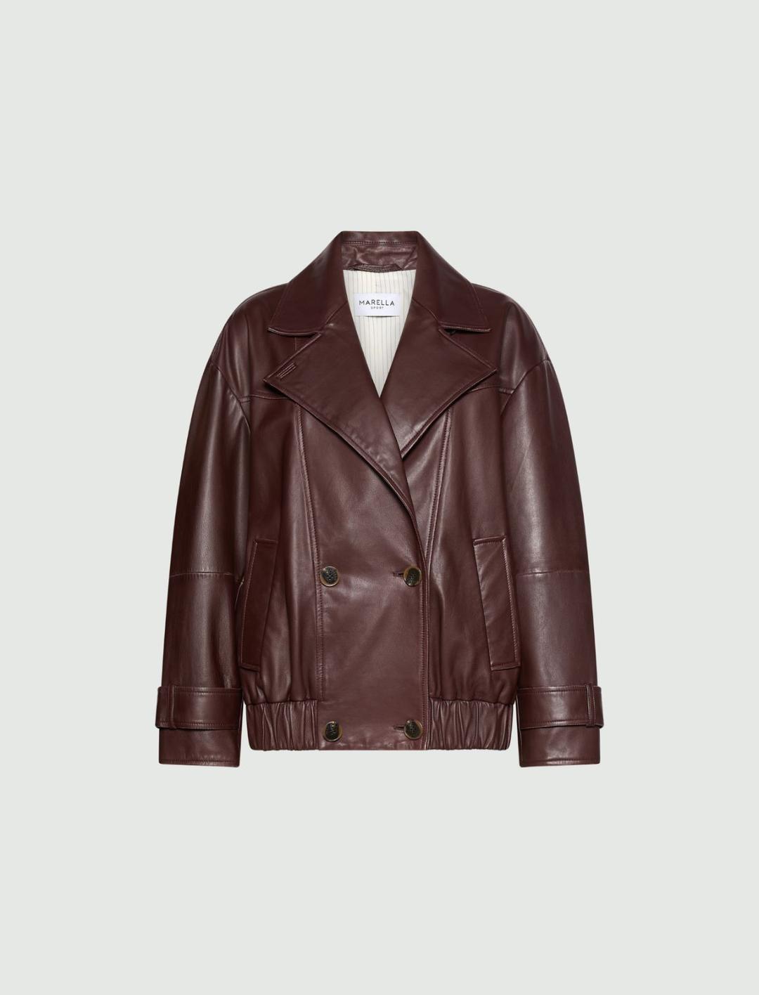 Caban in pelle | Marella Caban in pelle - 1 | Marella