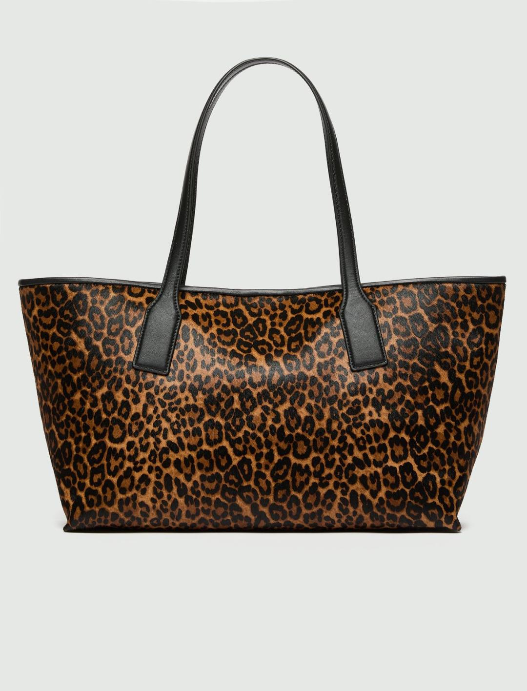 Shopper effetto animalier | Marella Shopper effetto animalier - 1 | Marella