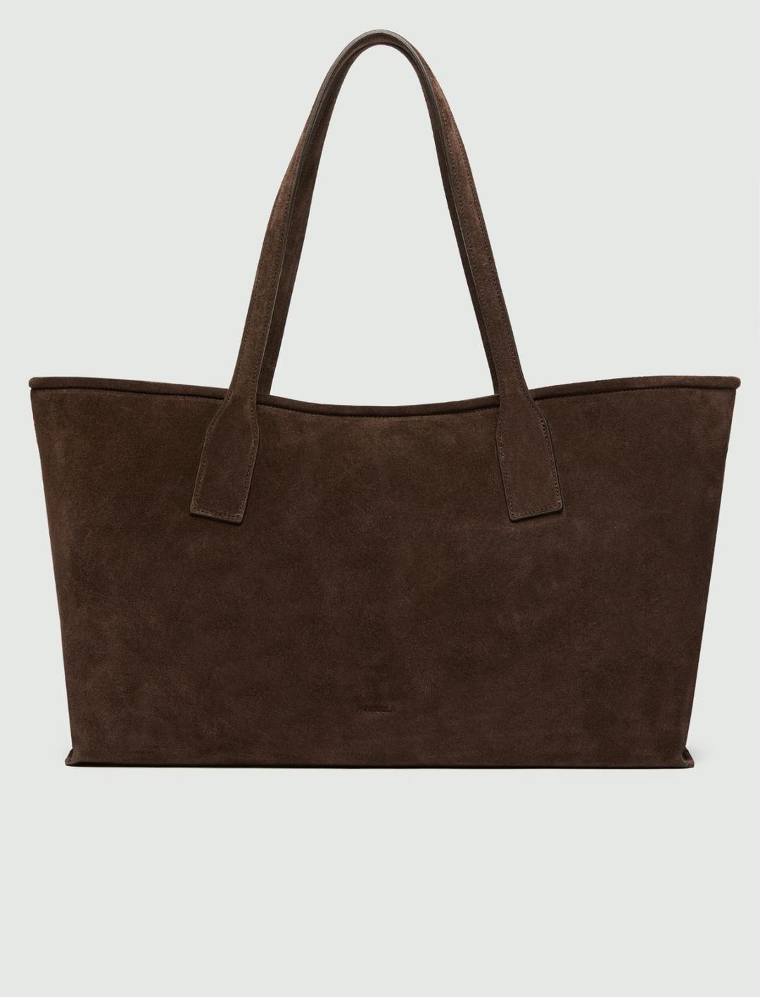 Shopper in pelle scamosciata | Marella Shopper in pelle scamosciata - 1 | Marella