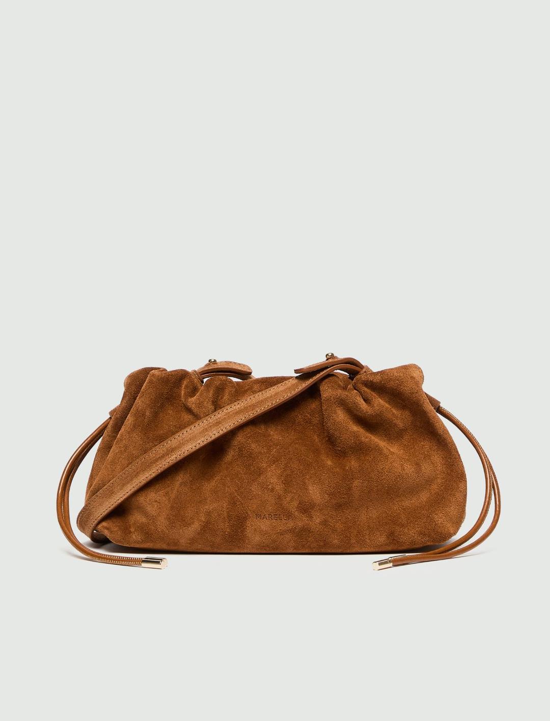 Pochette in pelle scamosciata | Marella Pochette in pelle scamosciata - 1 | Marella