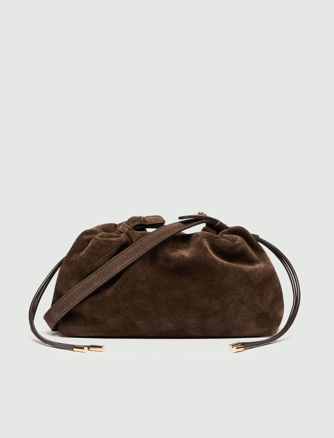 Pochette in pelle scamosciata | Marella Pochette in pelle scamosciata - 1 | Marella